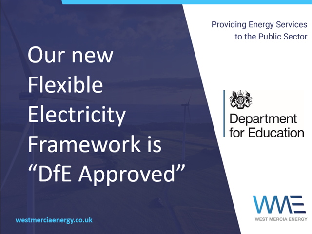 Department for Education approve WME's latest energy framework