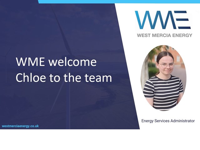 WME welcome Chloe to the team
